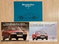 Prospekte Mercedes-Benz 190 190E 2.3 1983 1984 Baden-Württemberg - Bietigheim-Bissingen Vorschau