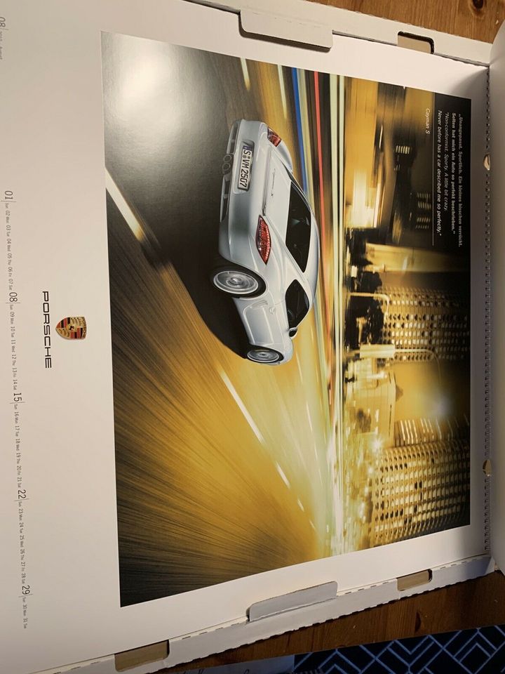 Porsche Kalender 2010 limitierte Auflage in Calden