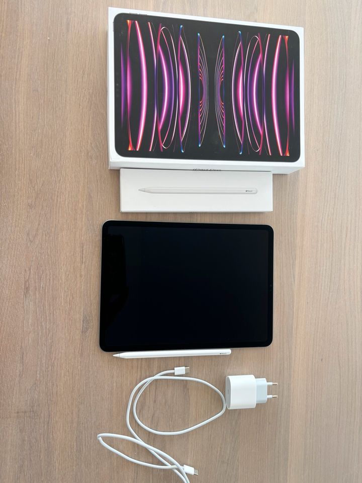 Apple iPad Pro 2022 (4. Gen) WiFi, 11" + Apple Pencil 2. Gen. in Birkenfeld