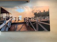 Bild Leinwand Sonnenuntergang 150x80 cm Sachsen - Spitzkunnersdorf Vorschau