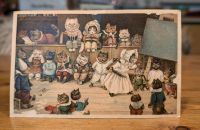 Rar Louis Wain Postkarte Katzen Cats Vintage 1907 Schule Academy Rostock - Kröpeliner-Tor-Vorstadt Vorschau