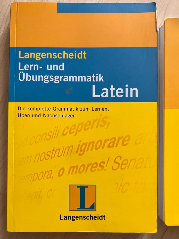 2x Langenscheidt Latein Grundwortschatz Lern- und Übungsgrammatik in Frankfurt am Main