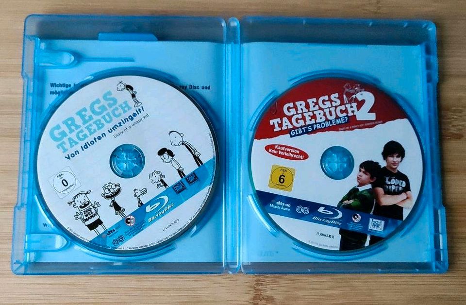 Blu Ray Kinder Gregs Tagebuch 1 und 2 in Abensberg