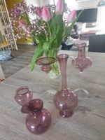 Deko Glas Artikel Vasen etc. in pink weinrot wie neu Leipzig - Grünau-Siedlung Vorschau