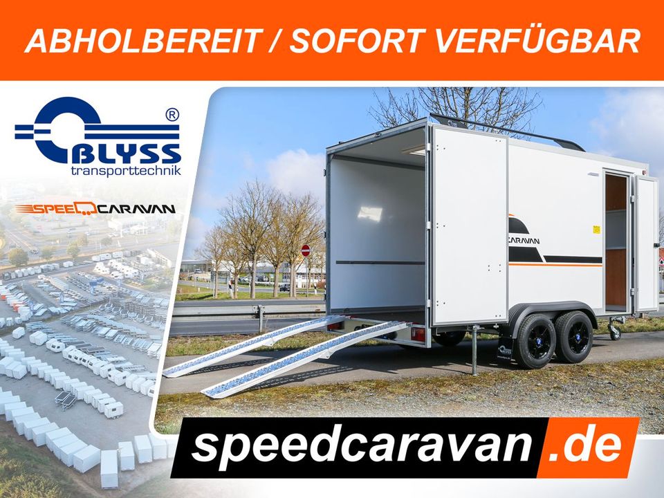 AKTION! Wohnwagen Speedcaravan Blyss 400x200x190cm 2700kg zGG in Seesen