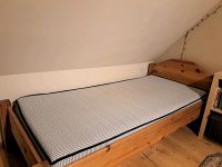 Bett aus Echtholz 90×220 cm mit Matratze und Lattenrost Sachsen - Pirna Vorschau