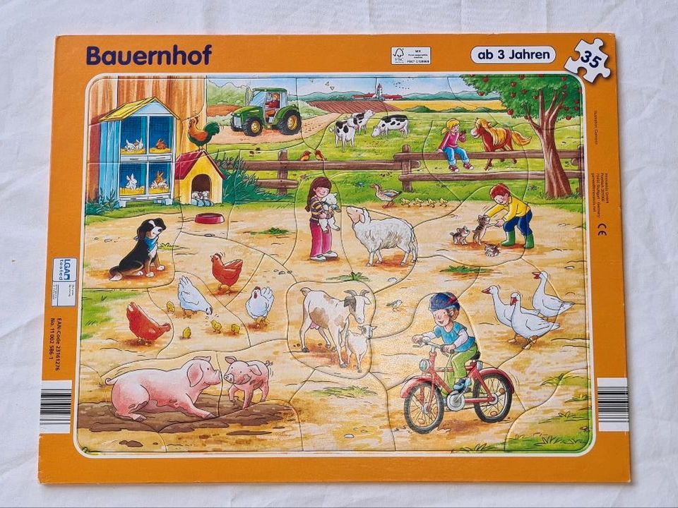 Diverse Puzzle für Kinder in Hosenfeld