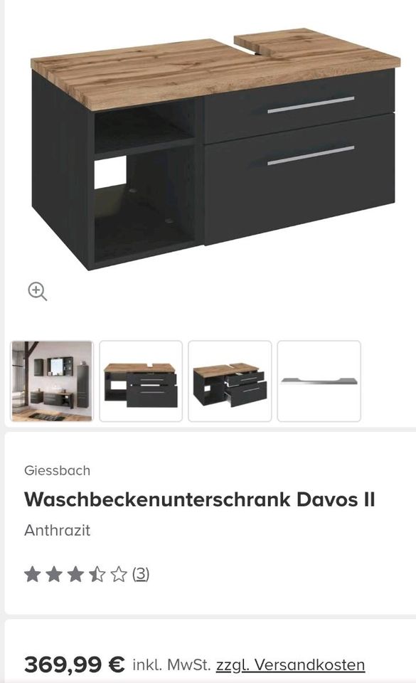 Waschbeckenunterschrank NEU in Fürstenwalde (Spree)