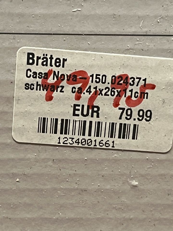 Bräter 7,5 Liter in Hirschberg a.d. Bergstr.