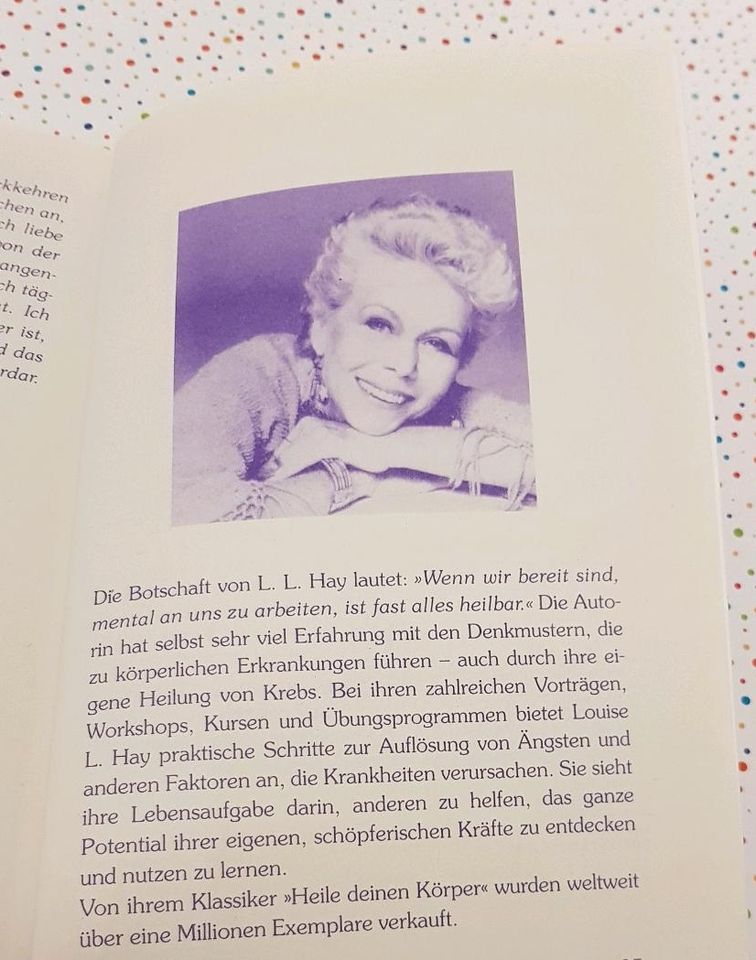 Louise L. Hay - Bücher + Meditations-CD - Körper Seele Dankbarkei in Petershagen