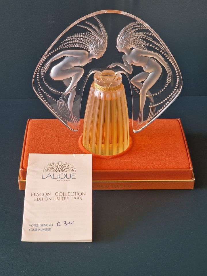 Lalique Flacon Collection Edition Limitee 1998 in Seeshaupt