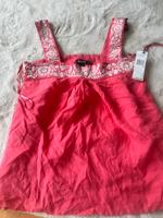Leinen Top mit Broderie von DKNY neu mit Etikett Düsseldorf - Düsseltal Vorschau