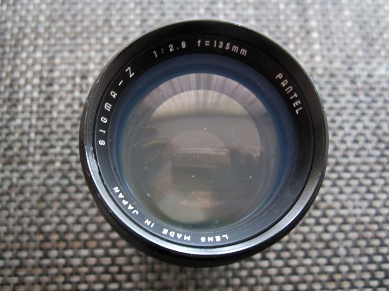 Sigma-Z Pantel 1:2,8 135mm Teleobjektiv Canon FD f64 in Filderstadt