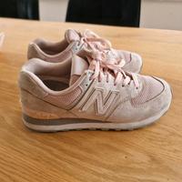 Sneaker  Balance 574 Gr. 7 / 37.5 Rose Samt Niedersachsen - Soltendieck Vorschau