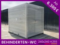 Behinderten WC | Sanitärcontainer | Bürocontainer | Baucontainer | WC Container | Toilettencontainer | Behindertentoilette | TEILWEISE SOFORT VERFÜGBAR 240x600 Stuttgart - Stuttgart-Mitte Vorschau