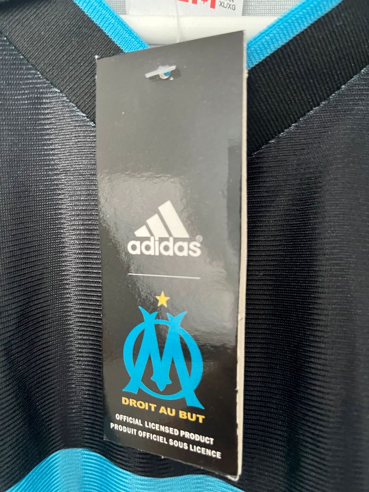 Marseille Trikot Adidas Xl Neu mit Ettiket in Arnis