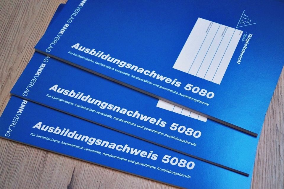 NEU # Set Ausbildungsnachweis Heft 5080 RNK Verlag täglich A4 in Derenburg