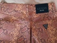 GUESS Jeans USA 5pocket highwaist Elasthan Reptilmuster braun 29 Düsseldorf - Eller Vorschau