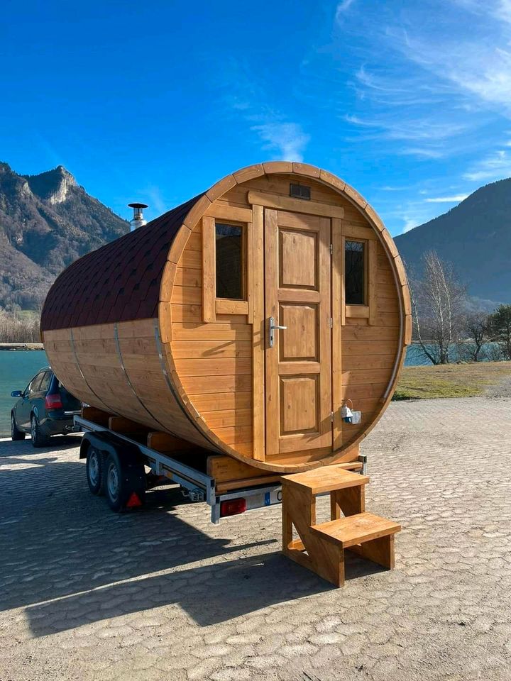 Mobile Sauna Vermietung-Hoaß Fass in Kolbermoor