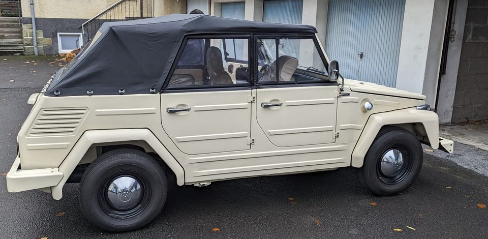 VW Kübel 181 Oldtimer beige top restauriert und gepflegt in Soest