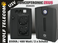 USV UPS Conceptronic Zeus 850VA 480W 2xSchuko, LAN, USB NEU Rheinland-Pfalz - Mayen Vorschau