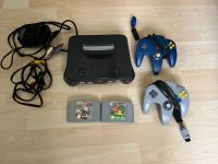 Nintendo N64 Konsole mit 2 Controller Mario Kart und Super Mario Brandenburg - Schwedt (Oder) Vorschau