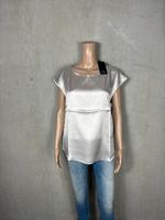 Monari Satin Shirt beige Sand neu 40 L und 40 XXL 2820 Bayern - Erlabrunn Vorschau