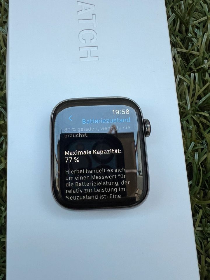 apple watch edelstahl 44mm in Luckau