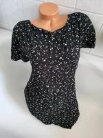 Zara Damen Kleid Sterne schwarz weiß M Niedersachsen - Bergen Vorschau