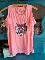 Jette joop T-Shirt Pailletten pink Tiger staccato 164 Impressione Bayern - Schechen Vorschau