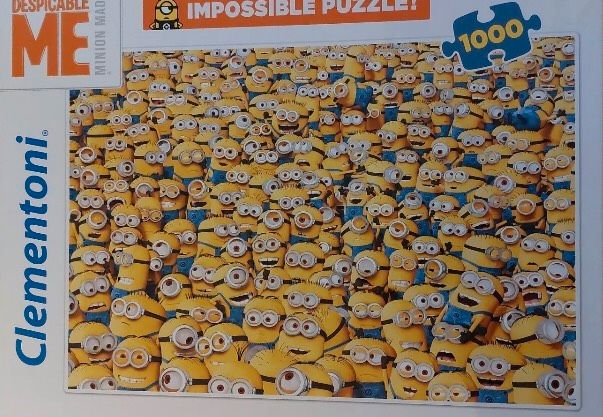 1x Minions Impossible Puzzle 1000 Teile in Strausberg