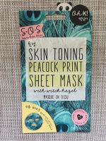 Oh K! SOS Skin Toning Peacock Print Sheet Mask Maske Harburg - Hamburg Wilstorf Vorschau