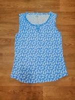 Tom Tailor Sommer Top Shirt Gr. M 38 hellblau mit Ananas Motiv Hamburg-Nord - Hamburg Langenhorn Vorschau