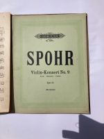 Spohr Violinkonzert No. 9 Op. 55 D-moll Hessen - Neu-Isenburg Vorschau