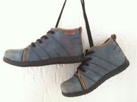 Bama Lauflernschuhe Halbschuhe mittelblau Leder Gr. 23 Niedersachsen - Stuhr Vorschau