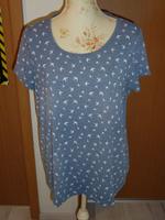 Gina Damenshirt T-Shirt Shirt Fb Blau mit Motiv Größe XL 46/48 Niedersachsen - Vechelde Vorschau