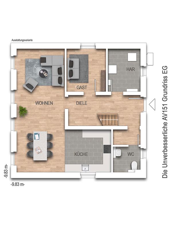 Hittfeld Stadtvilla 148 m² inkl. PV-Anlage und Wärmepumpe in Seevetal