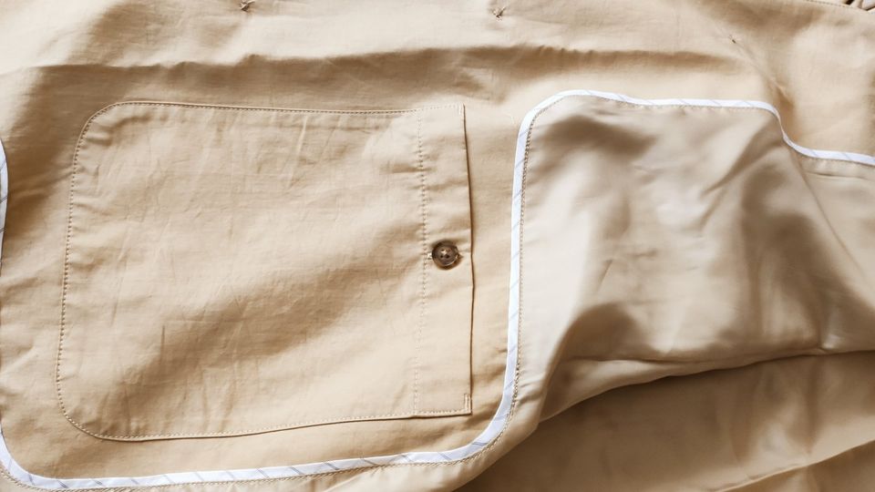 Abercrombie & Fitch leichter Wind Regen Mantel beige L XL neu in Saarbrücken