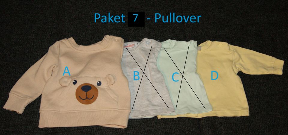 Kleiderpaket 7 - Pullover Gr. 56 in Rödermark