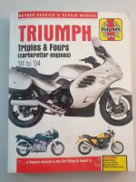 HAYNES Triumph Reparaturhandbuch 3 und 4 Zylinder Hinckley Baden-Württemberg - Nußloch Vorschau