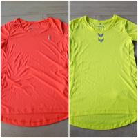 Sportshirts Hummel NEU XS  S T-Shirts Neon gelb und pink Vegesack - Grohn Vorschau