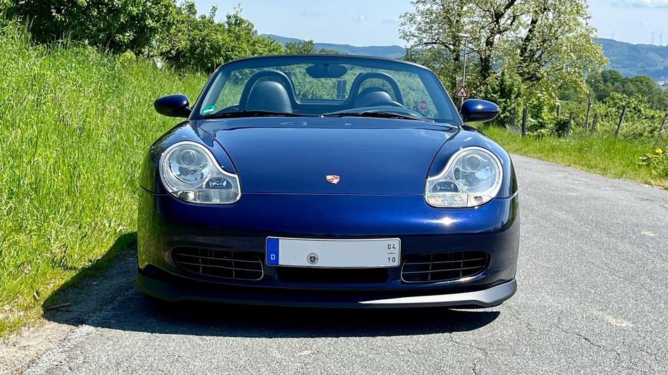 Porsche Boxster S 3,2 TECHART SAGA 105db H&R Klima Leder Xenon in Bensheim