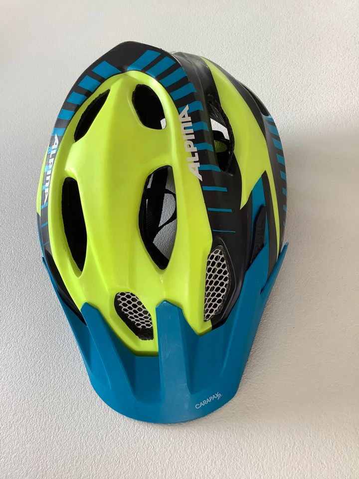 Fahrrad-Helm Alpina Größe 51-56 cm mit Beleuchtung in Dresden