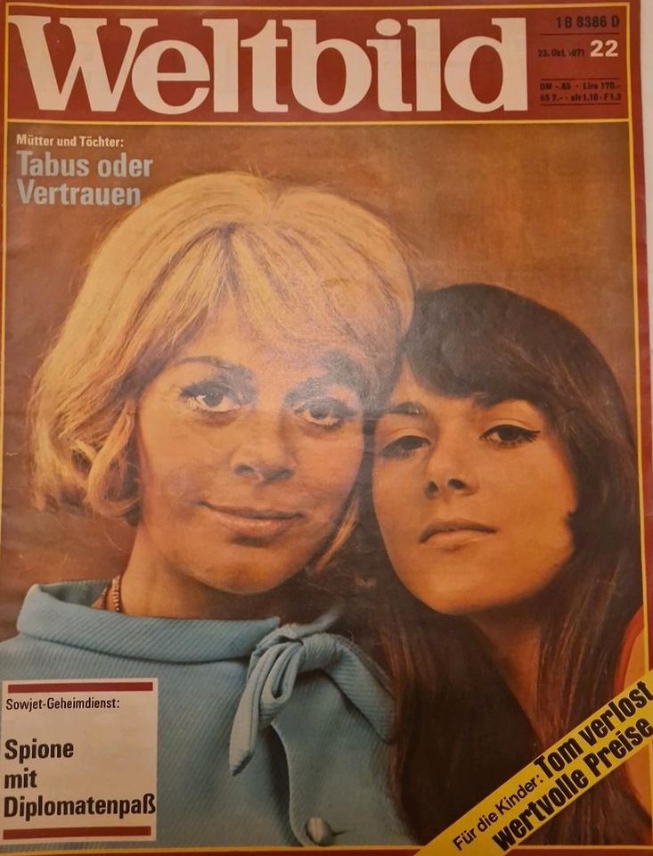 Weltbild 1970er Jahre Zeitschriften Konvolut in Nordkirchen