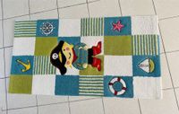 Teppich Kinderzimmer Kibek Pirat 80x150cm Meer grün blau Anker Hessen - Groß-Zimmern Vorschau