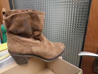 ***Stiefeletten Größe 38 braun Hessen - Niederaula Vorschau
