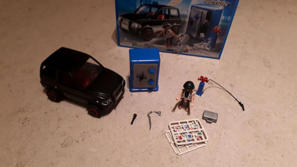 Playmobil Tresorknacker mit Fahrzeug 4059 in Sulz