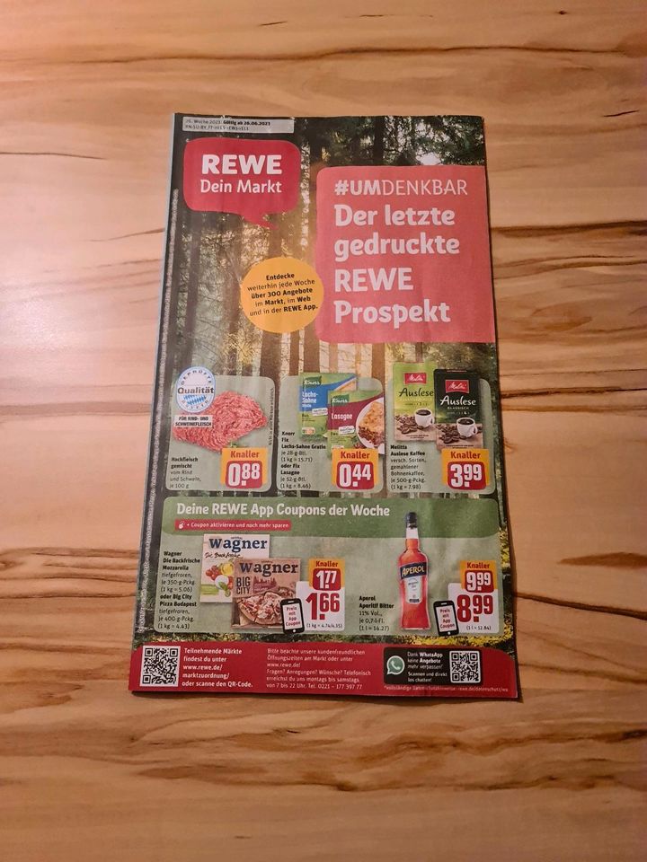 Rewe ab 3.4.] Apple Gift Cards, DB Bahn, Zalando und Christ