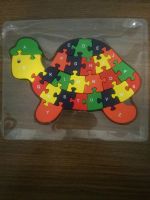 Puzzle Schildkrote aus Holz! Mit Buchstaben und Zahlen West - Schwanheim Vorschau