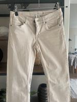 H&M Slim Jeans creme 34/ 36 neuwertig Niedersachsen - Lathen Vorschau